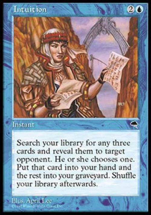 MTG English Intuition NM Normal Tempest - Image 1 of 1