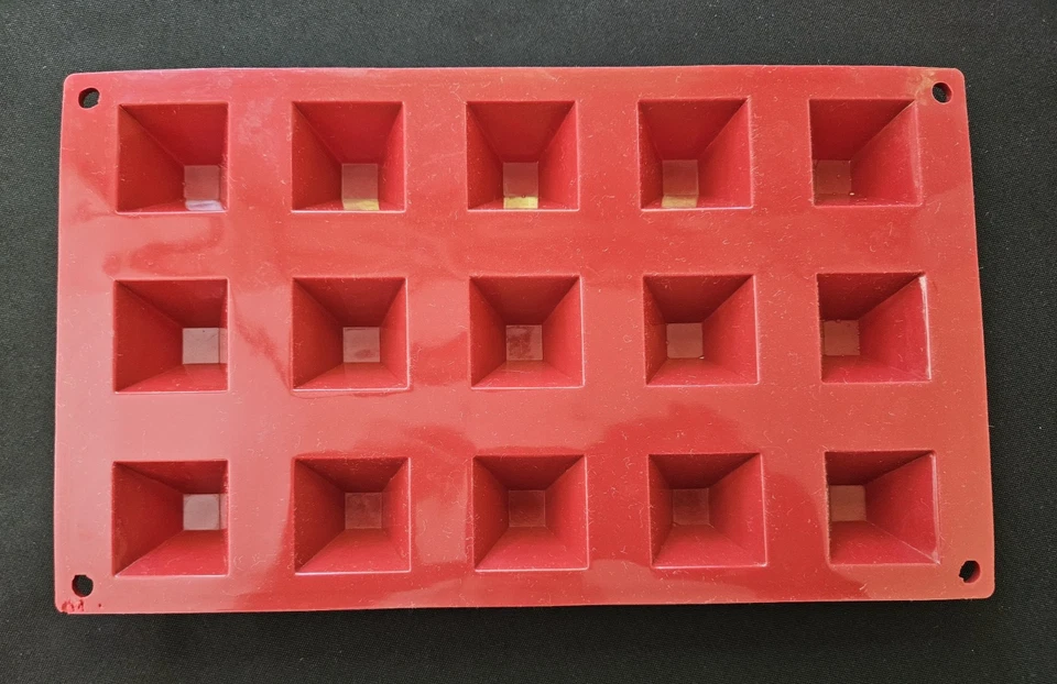 Chocolate Bon Bon Mold Silicone Pyramid Shaped Chocolates/Baking/Soaps/Bakewell - Image 1 of 3