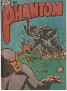 Australian Phantom Comic #660 Frew 1979 The Plant God of The Massau + River Gang - Picture 1 of 3
