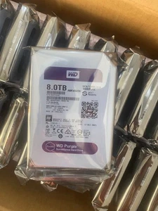 Hard Drive WD Purple 8TB 24/7 Surveillance Hard Disk  - Picture 1 of 2