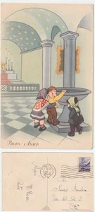 AUGURALI - BUON ANNO - BAMBINI - VIAGG. 1948 -31033- - Picture 1 of 1