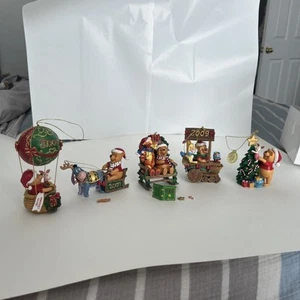 5-Danbury Mint 2006-2010 Winnie The Pooh Ornamento Rara Collezione Vintage Tigro - Foto 1 di 13