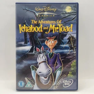 The Adventures of Ichabod and Mr. Toad (1949) Region 2 *Good Condition* DVD - Picture 1 of 3