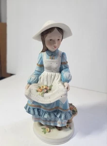 Grembiule statuina porcellana Holly Hobbie FIORI DI PRATO serie 2 edizione limitata - Foto 1 di 5