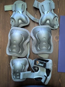 JMB Knee, Wrist , Elbow Pads Guards Size Small Little Kids 6 Piece Protection - Picture 1 of 5
