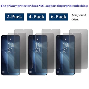 Protector de pantalla de vidrio templado de privacidad para Samsung Galaxy S25 Edge - Imagen 1 de 39