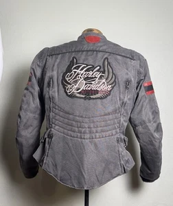 Speed & Strength Womens Vintage Black/Red Armored motorcycle Jacket Size WXL - Picture 1 of 9