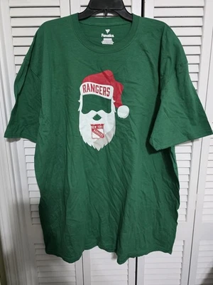 NY Rangers 3XL Holidays Shirt NWOT - Image 1 of 4