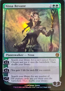 MTG - Nissa Revane - Foil Promo Duels of the Planeswalkers - Magic the Gathering - Bild 1 von 1