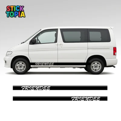 Mazda Bongo Friendee Camper Side Stripe Decal Stickers -  Graphics Aero Design - Image 1 of 3