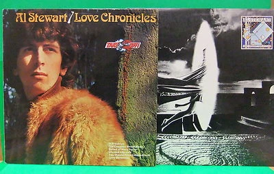 Al Stewart LP LOT Love Chronicles 1969 Import NM Jimmy Page, Past Present Future - Image 1 of 4