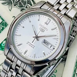 Orologio Uomo SEIKO Seiko 5 Automatico 7S26-01V0 Giorno/Data 21 Jewels Schele... - Foto 1 di 10