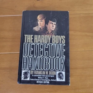 THE HARDY BOYS DETECTIVE HANDBOOK, Revised Edition, Franklin Dixon, 1972 Grosset - Picture 1 of 7