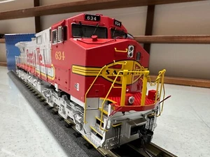 Atlas O Premier #30138387 C44-9W Santa Fe #634 2 Rail PS 3.0 NEW - Picture 1 of 11