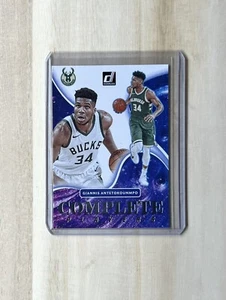 Giannis Antetokounmpo 2021-22 Panini Donruss #9 Jugadores Completos NBA Card Bucks - Imagen 1 de 2