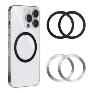 2er-Pack Magsafe Metallring magnetisch Ladegerät induktives Zubehör Ring Metall - Bild 1 von 7