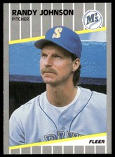 1989 Fleer Update #U-59 Randy Johnson   Baseball Seattle Mariners