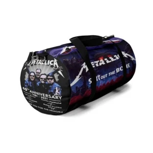 Duffel Bag Metallica 40th Anniversary Travel Bag. Rare Limited Edition - Picture 1 of 13
