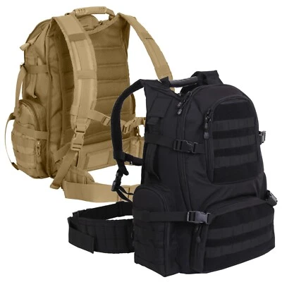 Pacote de assalto MOLLE multicâmara - Rothco 20" bolsa mochila tática e de caminhada - Imagem 1 de 2