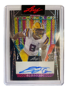 2023 Vivid Technicolor Pre Proof Black Mojo BJ Ojulari Autograph RC #1/1  SEALED