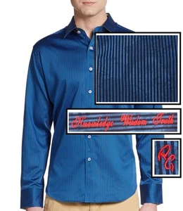 NWT Robert Graham Men's Contemporary Classic Fit Greyfriars Sport Shirt Size M - Picture 1 of 16