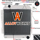 4 ROW RADIATOR FOR 1958 CHEVY IMPALA BEL AIR BEL-AIR BISCAYNE 4.6L 283Cu. In. V8