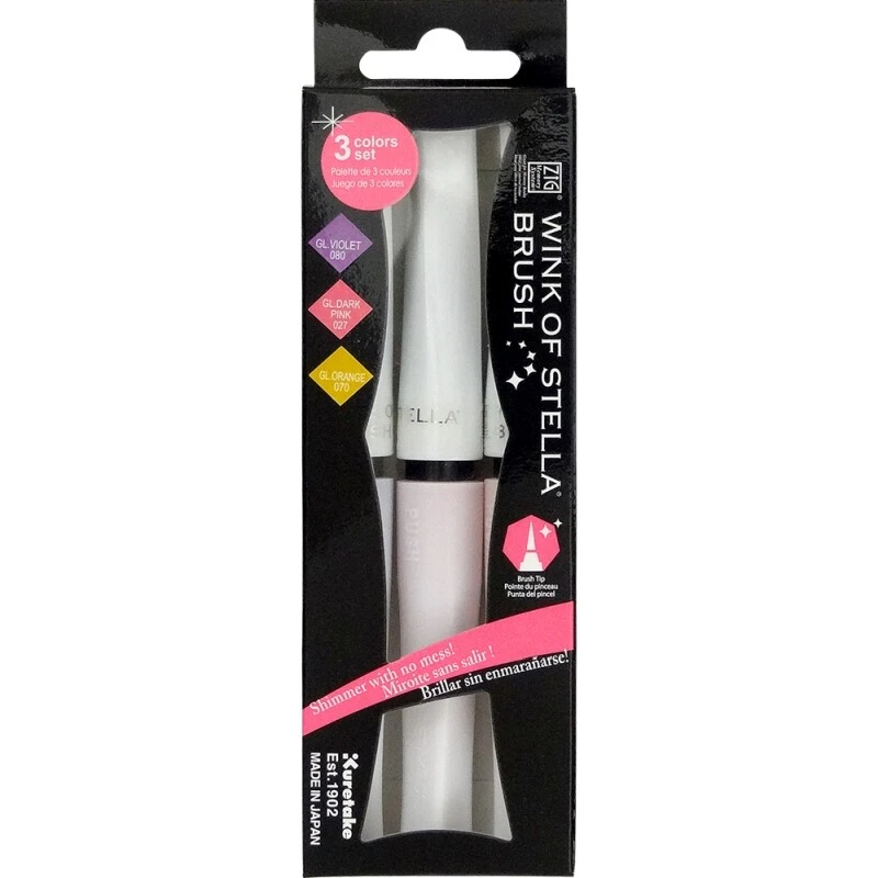 Kuretake ZIg Memory System Wink Of Stella Brush Sets - Image 1 of 1