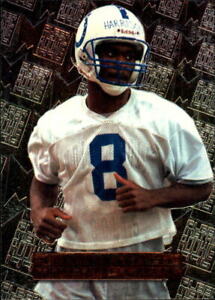 1996 Metal Football Card #135 Marvin Harrison Rookie