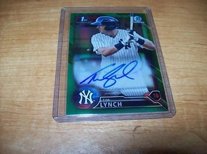 2016 Bowman Chrome Draft Tim Lynch Auto Green Refractor auto 24/99 FREE SHIPPING - Picture 1 of 2