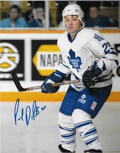 Signed Paul Dipietro Toronto Maple Leafs Autographed 8x10 Photo #3 Original - Picture 1 of 10