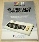 Commodore Vic 20 An Introduction To Basic Part 1