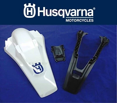 Rear Fender/Taillight Carrier Set 17-19 FE TE TX 125-501 OEM (See Notes) #J200 Foto 1 de 4