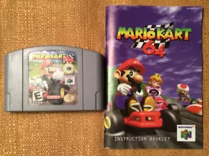 Mario Kart 64 With Manual (Nintendo 64, N64, 1997) - Picture 1 of 9
