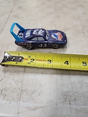 迪士尼皮克斯电影车国王 #43 Dinoco 玩具压铸美泰深蓝色赛车  — 第 1/4 张图片