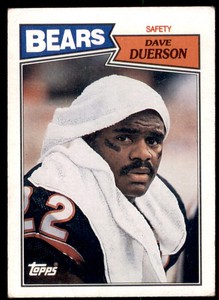 TOPPS DAVE DUERSON CHICAGO BEARS #61