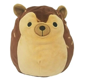 Hans the Hedgehog Squishmallow Brown Plush 9" 2018 - Picture 1 of 8