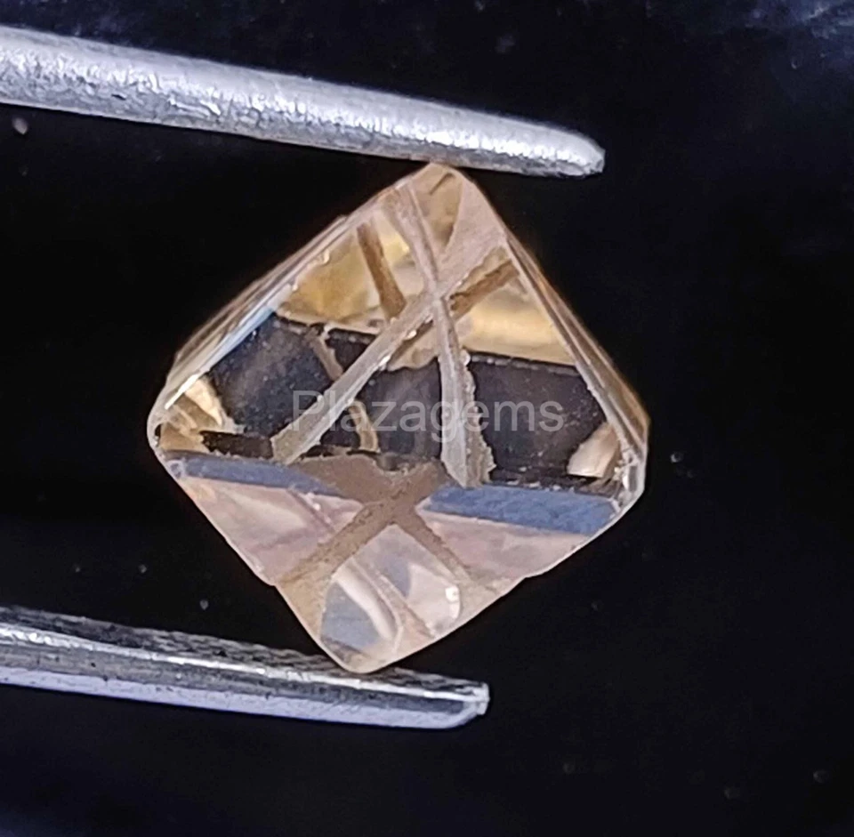 7.05 CT F-COLOR FL-CLARITY DIAMOND COLORLESS CERTIFIED RAW LOOSE GEMSTONE 4OUI - Image 1 of 4