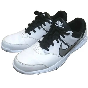 SIZE 9 NIKE MENS LEATHER GOLF SHOES - Picture 1 of 6