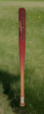 Boston Redsox Manny Ramirez Mini Wooden Baseball Bat Louisville Slugger 18” 2004 - Image 1 of 4