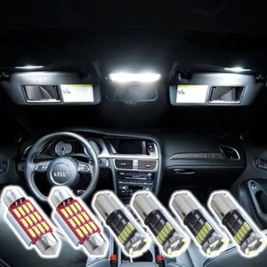 LED 4014 INNENRAUMBELEUCHTUNG AUDI S3 8L A3 8P 8PA A4 B6 B7 A6 C6 4F C5 Q7 A8 D2 - Bild 1 von 3