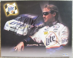 Rusty Wallace Signed Promo Photo 8x10” Miller Lite 2000 - Picture 1 of 3