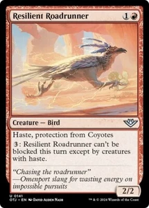 RESILIENT ROADRUNNER x4 mtg NM-M Outlaws of Thunder Junction 4 Unc - Picture 1 of 1