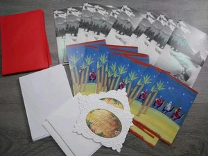 Vintage Konvolut 22 unbenutzte Weihnachtskarten - Bild 1 von 5
