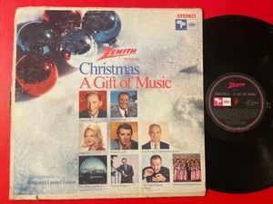 Zenith Presents Christmas A Gift Of Music V/A LP Capitol Stereo Holiday VG- - Picture 1 of 4