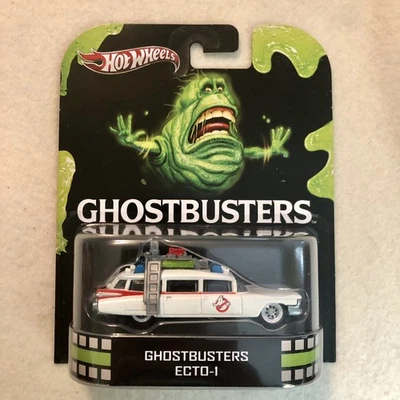 2012 Mattel Hot Wheels Retro Entertainment Ghostbusters Ecto-1 Ambulance - Image 1 of 4