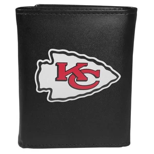 Kansas City Chiefs Tri-fold Wallet Large Logo w/ Gift Box - Picture 1 of 3