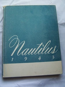 1943 SANTA MONICA HIGH SCHOOL YEARBOOK SANTA MONICA, CALIFORNIA NAUTILUS - Picture 1 of 1