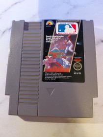 Major League Baseball (Nintendo NES, 1988) solo cartucho de juego - probado