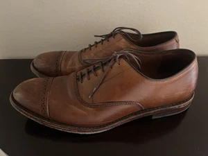 Zapato de vestir Allen Edmonds Fifth Avenue Walnut 5735 puntera Oxford talla 10 - Imagen 1 de 7