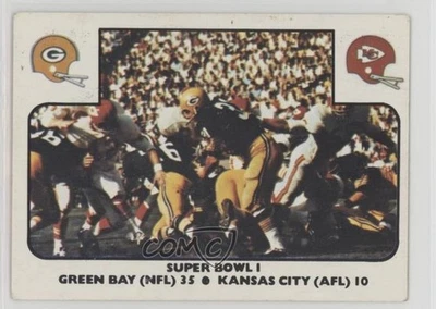 1977 Fleer Teams in Action Super Bowl I ( ) Green Bay Packers Kansas City Chiefs - Image 1 of 2